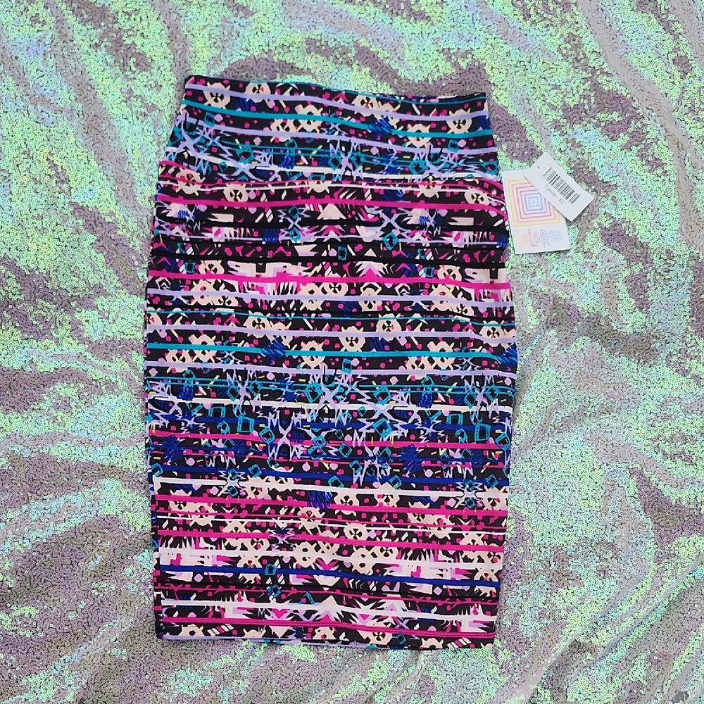 LuLaRoe Colorful Pencil Skirt! NWT Xsmall